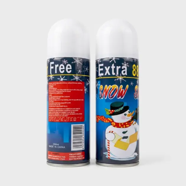 Spray Snow(Spanish instruction)